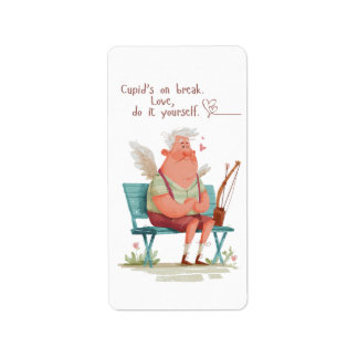 Étiquette Cupidon est en pause. L'amour, faites-le vous-même