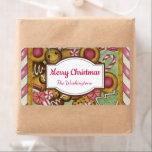 Étiquette Custom Gingerbread Cookie Christmas Gift Labels<br><div class="desc">Use these cute gingerbread Christmas cookie labels for Christmas gifts,  gift bags,  crafts,  food containers,  kitchen items,  etc... .The design is from original art.</div>