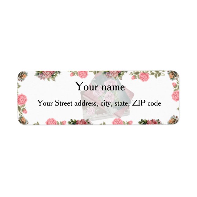 Étiquette Custom Return Address Labels (Devant)