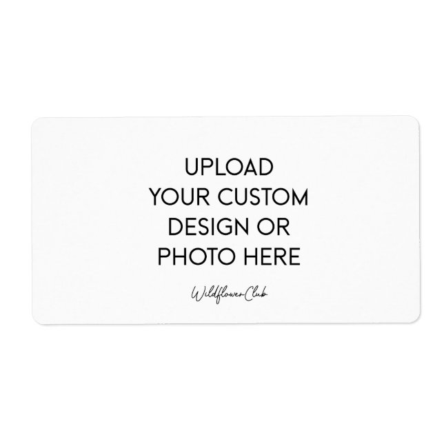 Étiquette Custom Shipping Labels (Devant)