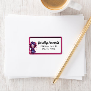 Étiquette Cute Gothique Jardin Sugar Crâne