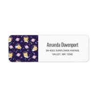 Cute Kitty Chat Astronauts Motif