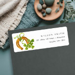 Étiquette Cute Lucky Shamrock St Patrick's Day Kids Address<br><div class="desc">A Cute Lucky Shamrock St Patrick's Day Kids Theme Collection.- it's an Elegant Simple Minimal watercolor Illustration of Shamrock, perfect for your St Patrick's Day baby shower and little ones birthday parties. It’s very easy to customize, with your personal details. If you need any other matching product or customization, kindly...</div>