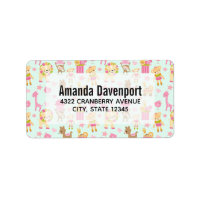 Cute Pattern avec Whimsical Animals & Toys