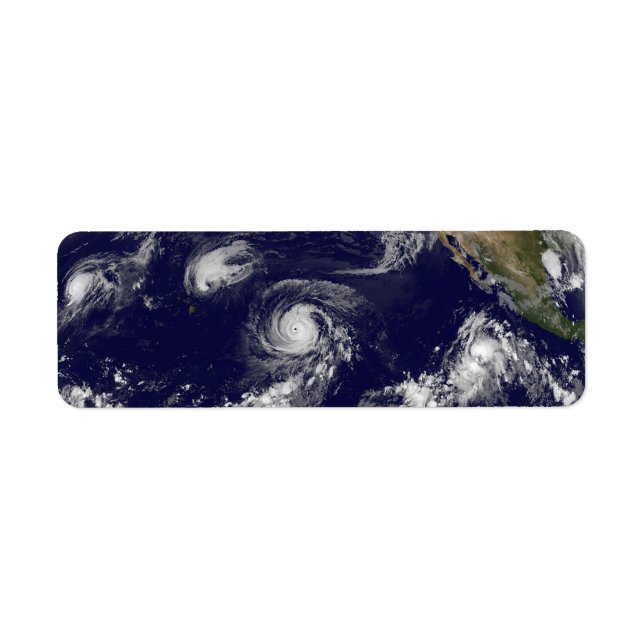 Étiquette Cyclones tropicaux (Devant)