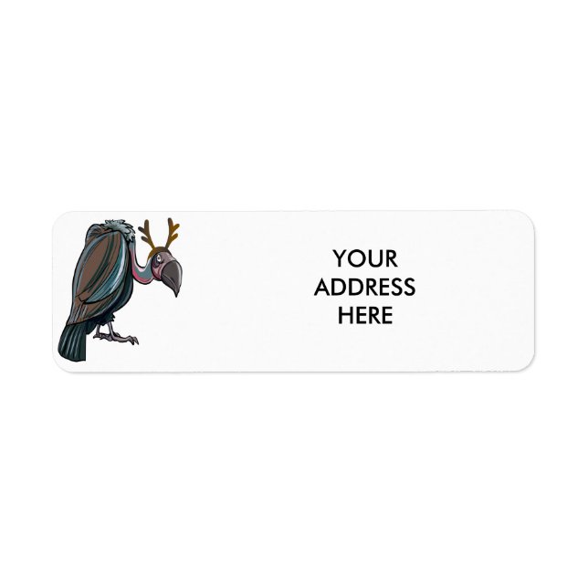 Étiquette d'adresse de retour (Devant)