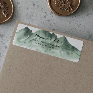 Étiquette d'adresse de retour de Green Mountain Co