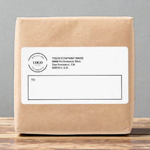 Étiquette d'adresse de retour personnalisée pour e