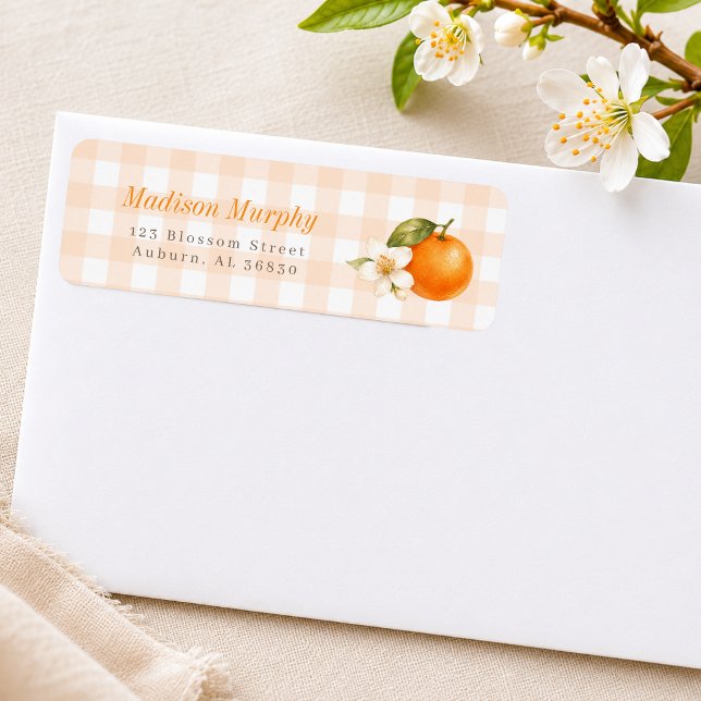 Étiquette d'adresse de retour pour Baby Shower ave (Créateur téléchargé)