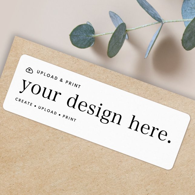 Étiquette d'adresse de retour Téléchargement de vo (Versatile return address mailing labels for business, events, weddings, special occasions & more!)