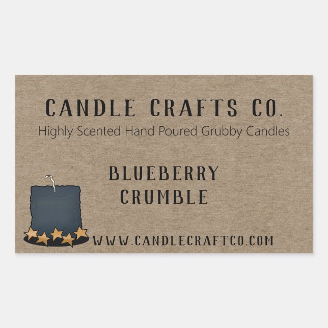 Étiquette d'affaires de parfum personnalisée pour  (Devant)