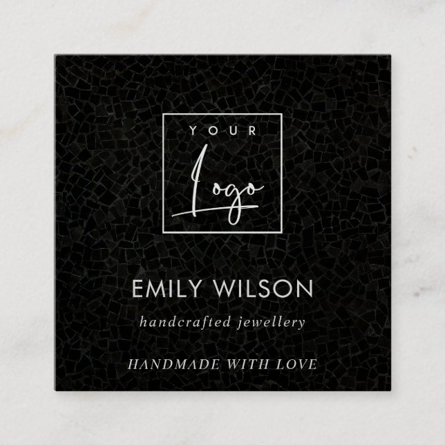 Étiquette d'affichage de la texture en mosaïque no (Devant)