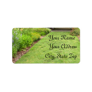 Étiquette Dans le thème du jardin