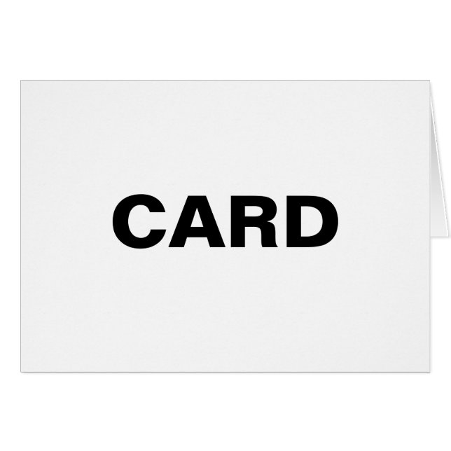 Étiquette d'article générique (Devant horizontal)