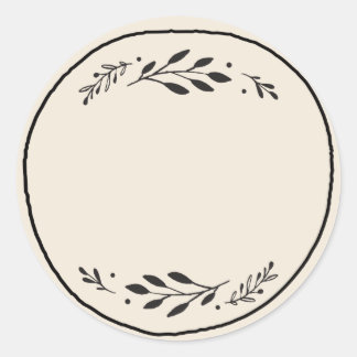 Étiquette d'autocollant vierge pour pot / épice II