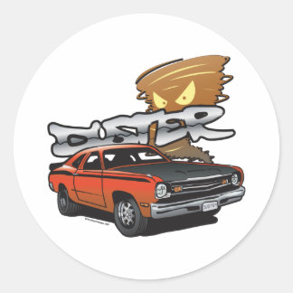 Étiquette de 3 pouces de mon Duster