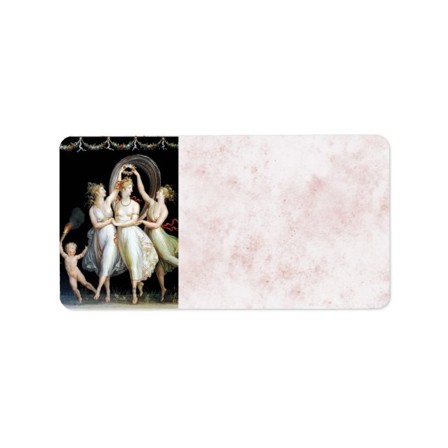 Étiquette de adresse dansante (Devant)