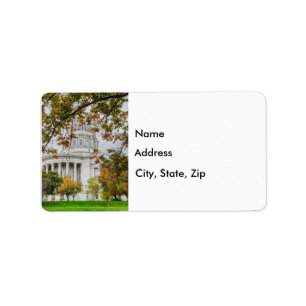 ÉTIQUETTE DE ADRESSE d'automne MO Capitol