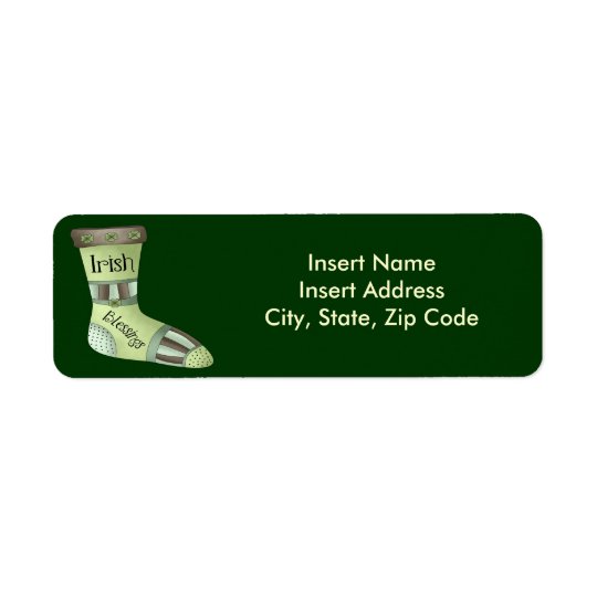 Étiquette de adresse d'Avery de Noël