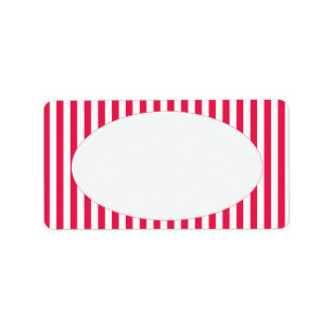 Étiquette de adresse de cirque