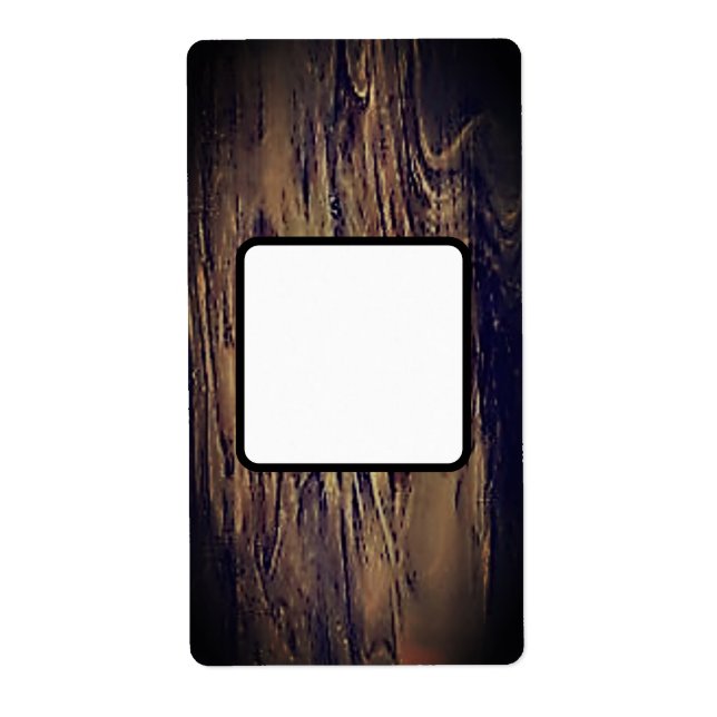 Étiquette de adresse DE L'ART ET DE LA CONCEPTION (Devant)