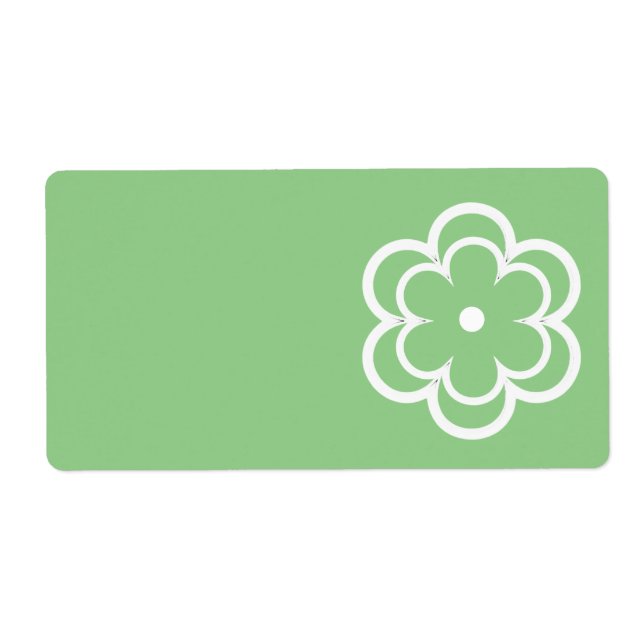 Étiquette de adresse d'expédition (Devant)