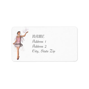 Étiquette de adresse féerique de coutume