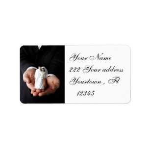 Étiquette de adresse mariage