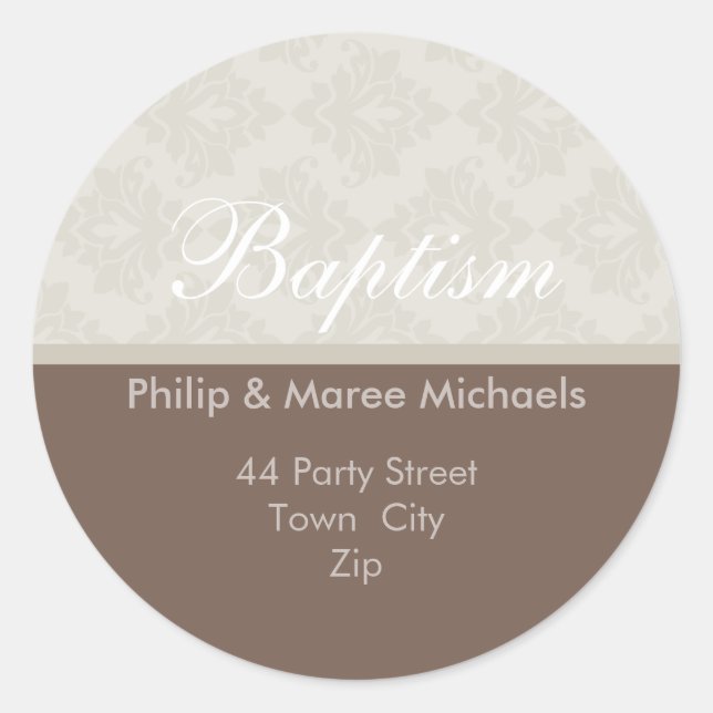 ÉTIQUETTE DE ADRESSE :: oh si beau 1 (Devant)