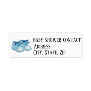 Étiquette de adresse personnalisable pour le baby