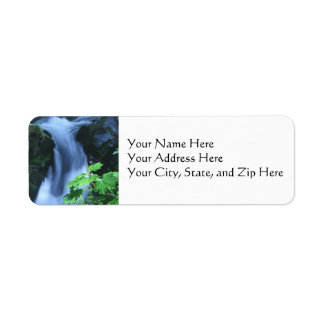 Étiquette de adresse : Sol Duc Falls