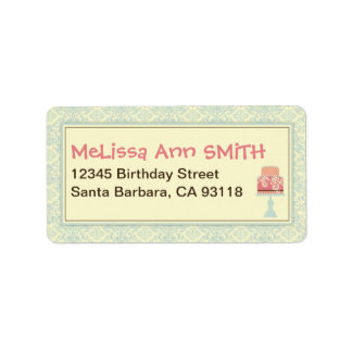 ÉTIQUETTE DE ADRESSE SWEET SIXTEEN 2