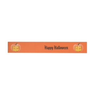Étiquette de adresse Wraparound Halloween