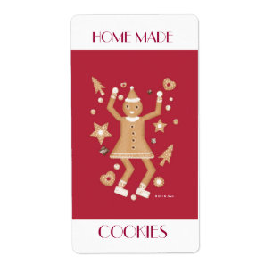 Étiquette de biscuits maison © 2011 M. Martz