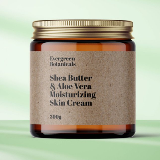 Étiquette de bocal en papier Kraft imperméable (Créateur téléchargé)