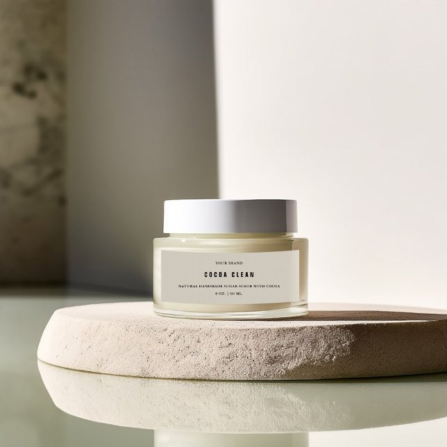 Étiquette de bocal mince (Créateur téléchargé)