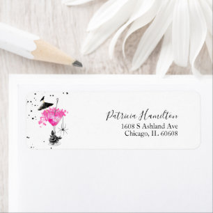 Étiquette de boissons festives Halloween pour mari