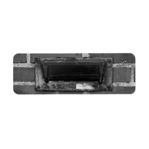 étiquette de boîte aux lettres