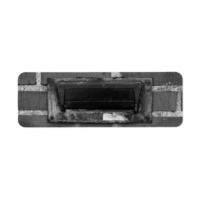 étiquette de boîte aux lettres (Devant)