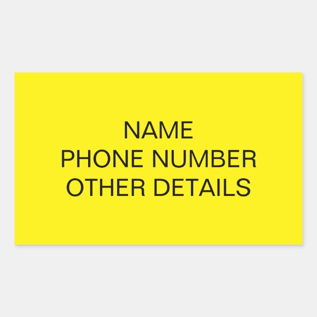 Étiquette de boîte de stockage Moving College (Devant)