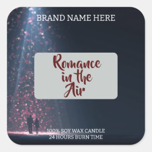 Étiquette de bougie « Amour dans l'air » – Gothiqu