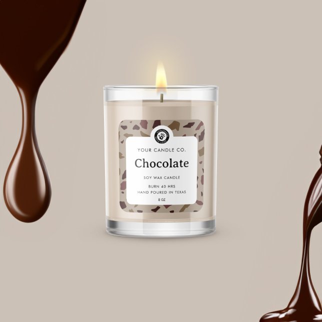 Étiquette de bougie personnalisé - Autocollant per (Créateur téléchargé)