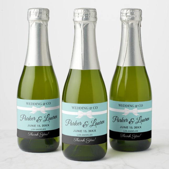 Étiquette de bouteille de cadeau de mariage inspir (Bouteilles)