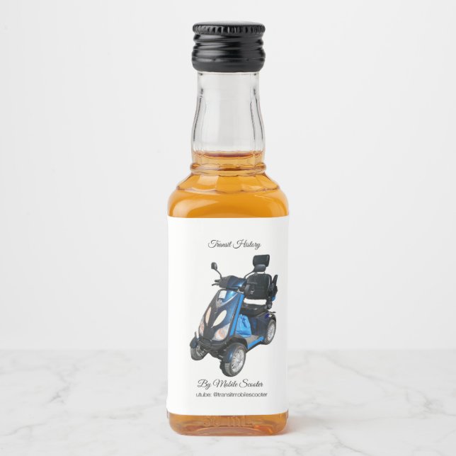 Étiquette de bouteille de liqueur (Devant)