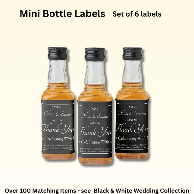 Étiquette de bouteille de liqueur - Ensemble d'éti (Créateur téléchargé)