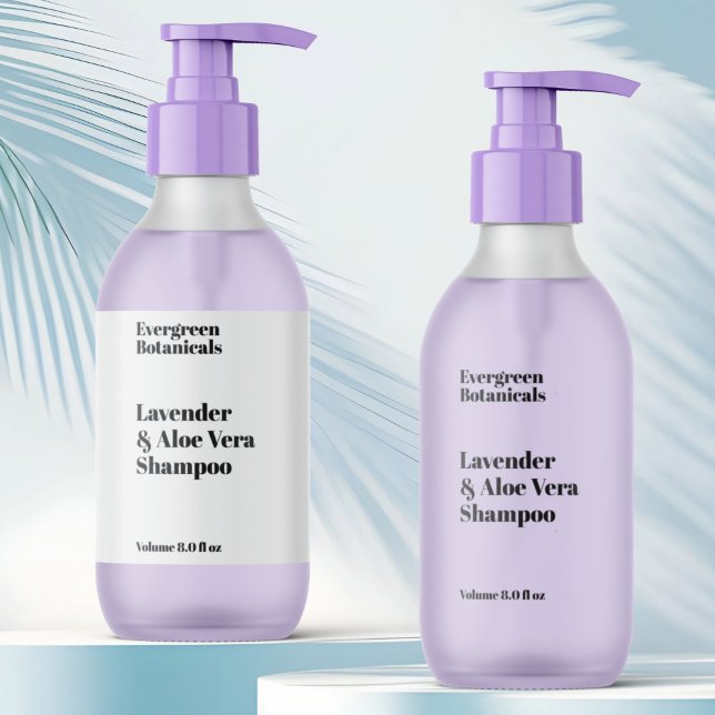 Étiquette de bouteille imperméable blanc ou transp (Créateur téléchargé)