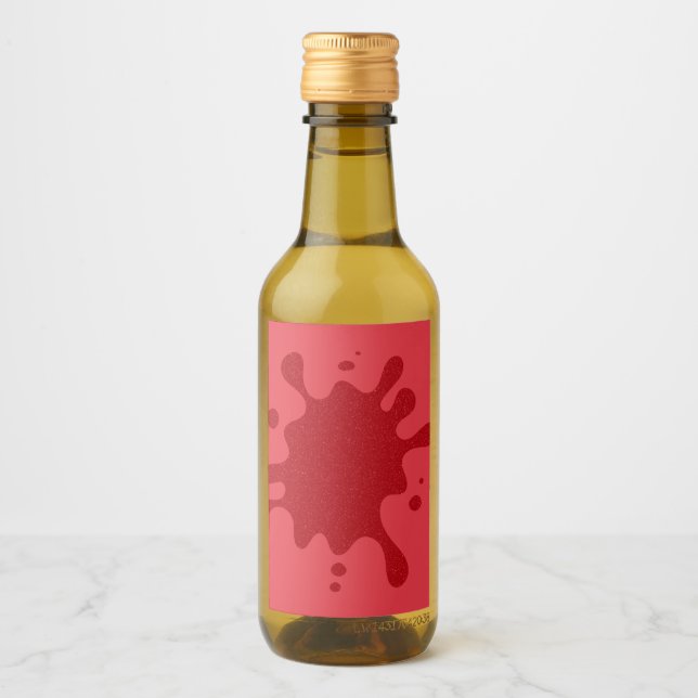 Étiquette de bouteille personnalisée Tomato Red Sp (Devant)
