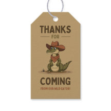 Étiquette de Cadeau Alligator - Salty Bark Club