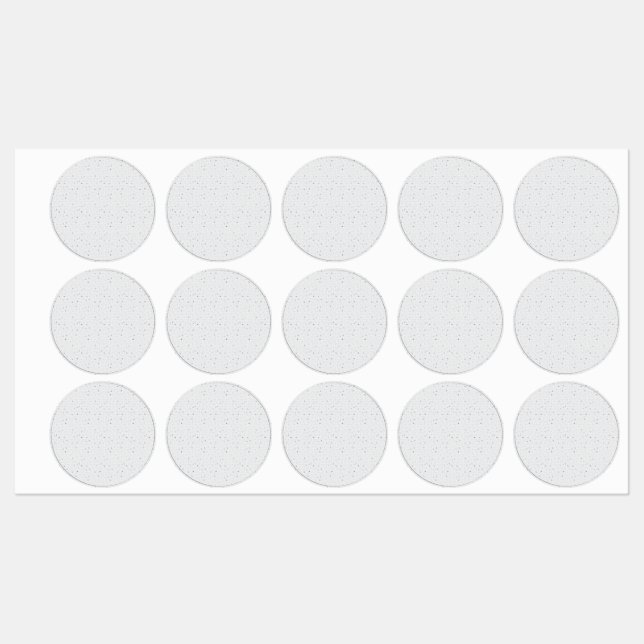 Étiquette de cadeau de baby shower moderne bleu (Feuille)