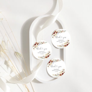 Étiquette de cadeau de bapteme de mariage Tiny Wil